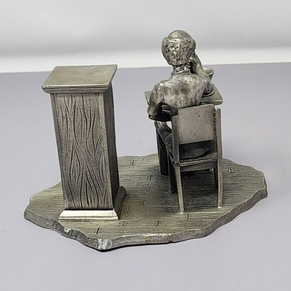 Vintage‎ Heritage Pewter Apothecary Pharmacist Figurine Figurine - Picture 3 of 14